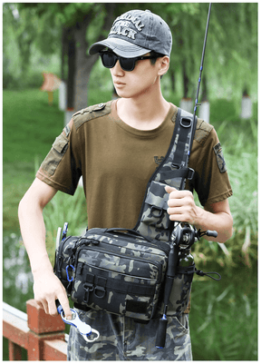 Bolsa de Pesca Premium Fishing Bag Outdoor - Pescaria Bravatta