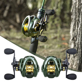 Carretilha de Pesca Anti Cabeleira 14 Rolamentos Titan Pro