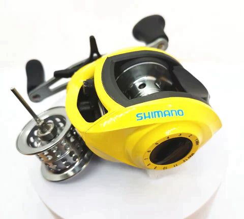 Carretilha Profissional Shimano com Sistema Anti-Cabeleira