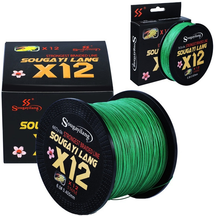 Linha de Pesca Multifilamento EX 12 Fios Trançados