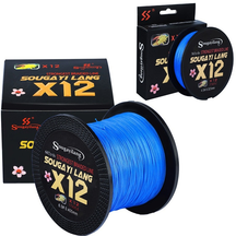 Linha de Pesca Multifilamento EX 12 Fios Trançados