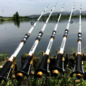 Vara de Pesca Fibra de Carbono Ghotda 7 Libras